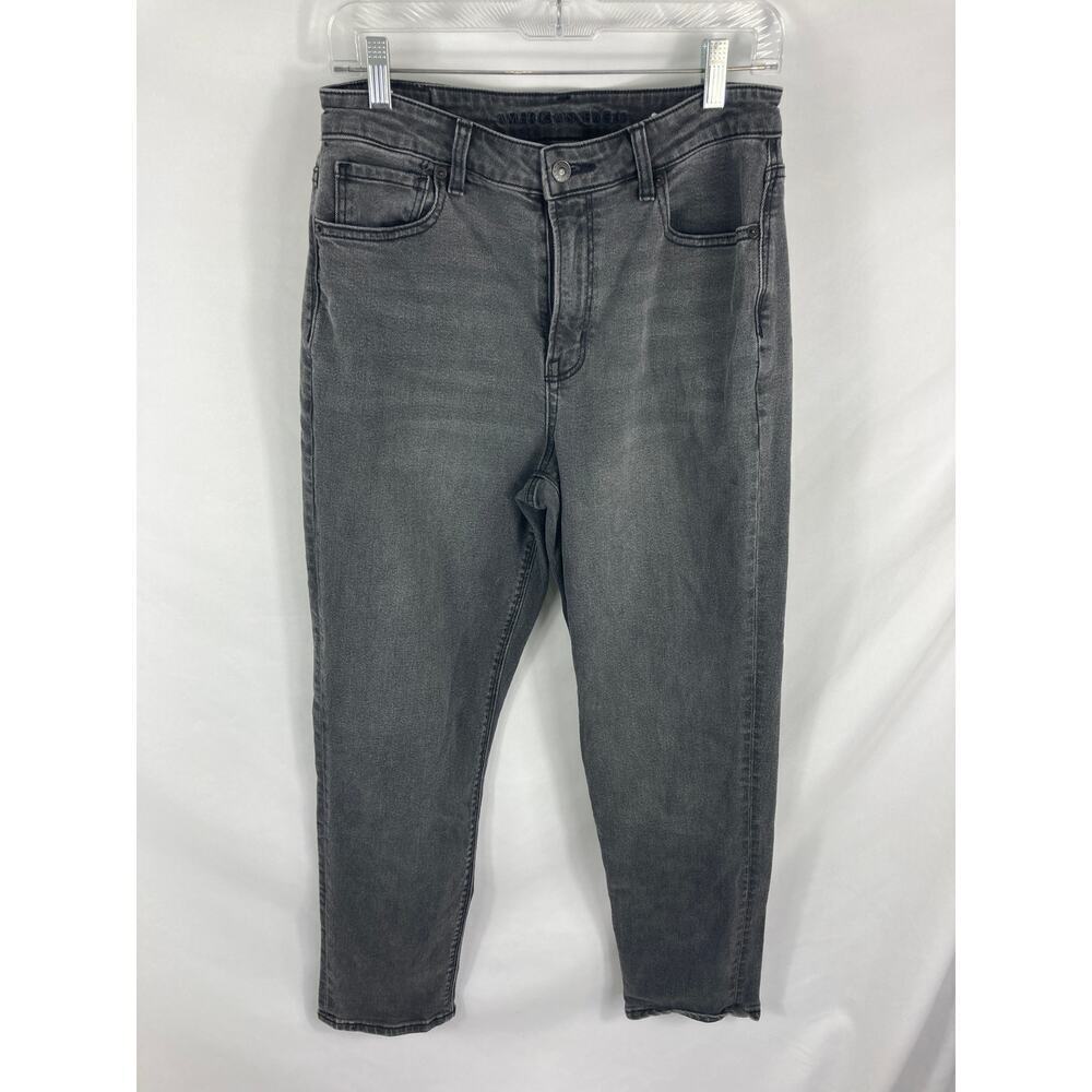 American Eagle Washed Black / Grey Stretch Jeans Size 8
